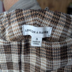 Love On A Hanger Plaid Jacket in Tan and Black